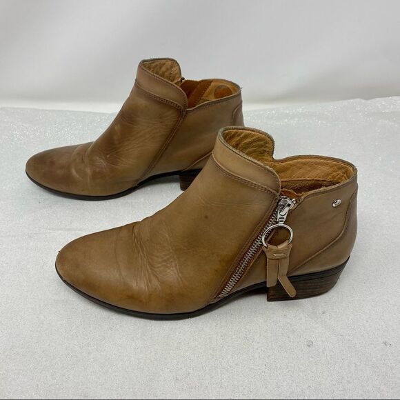 PIKOLINOS Tan Ankle Boots - Picture 2 of 12